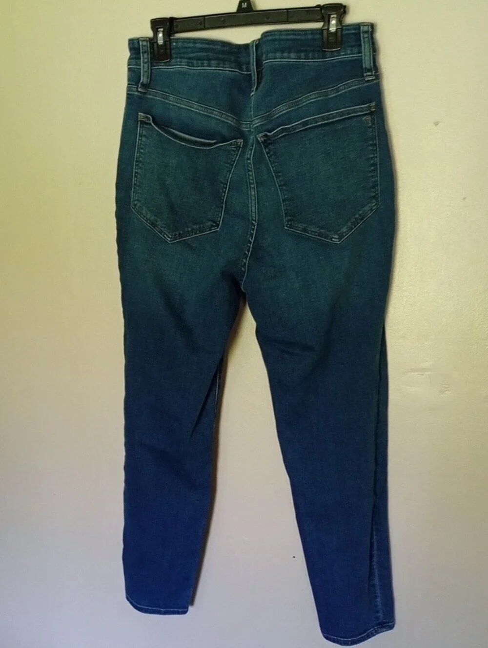 Madewell Skinny High-Rise Chunky Jeans in Blue Wash